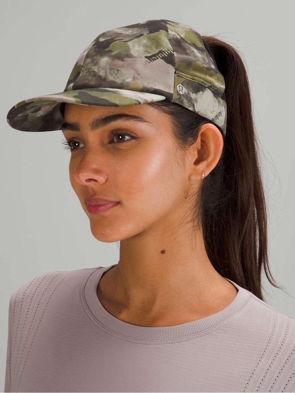 Lululemon Wunder Train Ponytail Hat
Heritage Camo Wash Juniper Green Multi